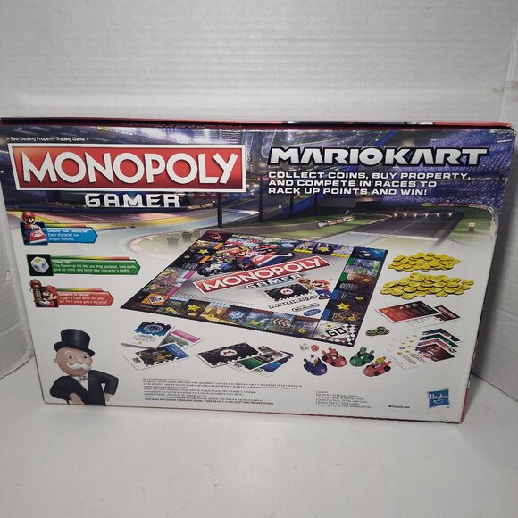 2018 Monopoly Gamer Mario Kart Race for highest score Board Game Ages 8+ - Picture 6 of 8